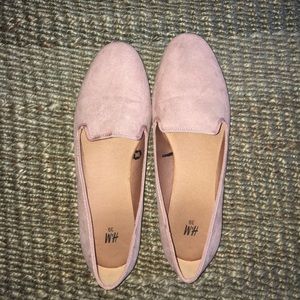 H&M Faux Suede Loafers 🎀